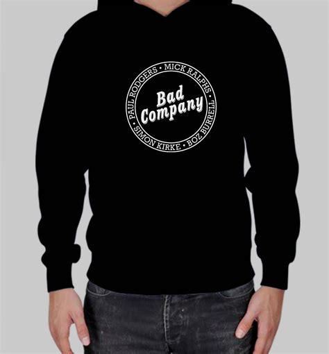 Bad company logo hooded sweatshirt – Metal & Rock T-shirts and Accessories