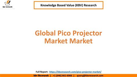 PPT Global Pico Projector Market Size PowerPoint Presentation Free