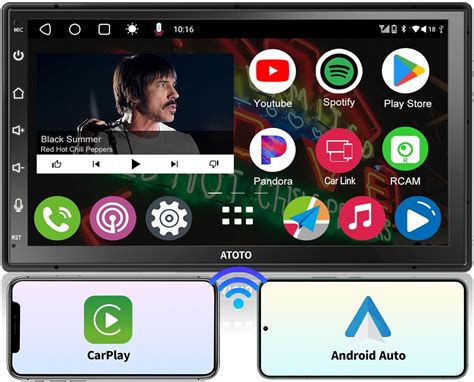 Atoto A Pf Android Autoradio Din Cran Tactile Qled Avec Dab