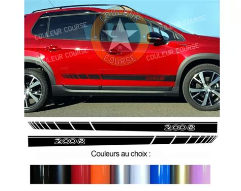 Bandes Bas De Caisse Pour Peugeot Suv Wd Deco Portiere Sticker