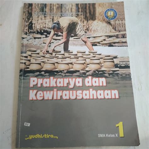 Jual Buku Prakarya Dan Kewirausahaan Sma Kelas Yudhistira Shopee