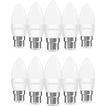 B22 Candle Light Bulbs Bayonet 10 Pack Bayonet Lights Bulb 40W