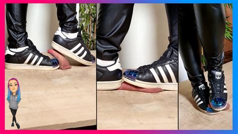 Adidas Superstar Metaltoe Cock Crush And Shoejob With Cum I Bluepink Princess Bluepink