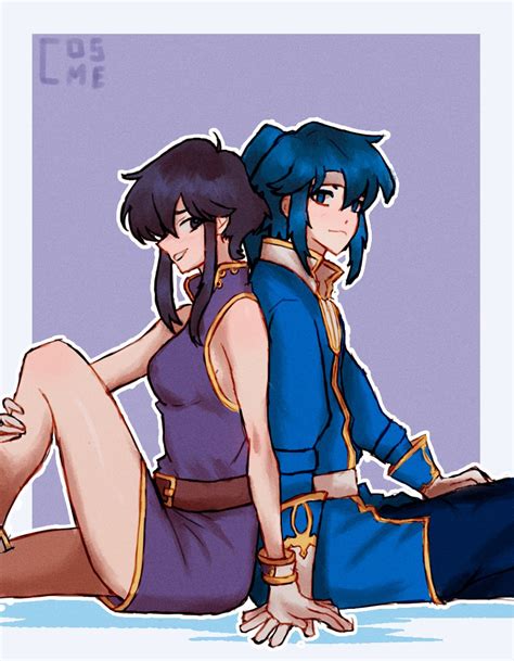 Seliph And Larcei Fire Emblem And More Drawn By Rthunderatk Danbooru