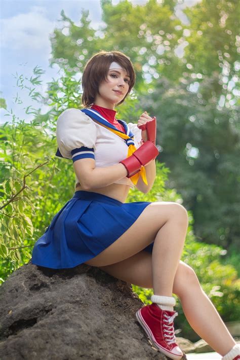 Enji Night Sakura Street Fighter Hot Girl China