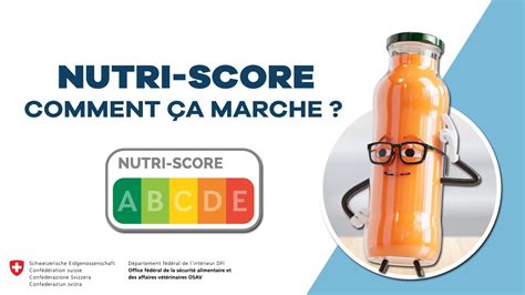 Nutri Score Comment A Marche Youtube