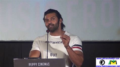 prabhu deva  arya speech  yaanum theeyavan audio launch youtube