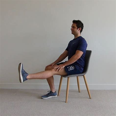 Seated Knee Extension L By Mer K Seo Lu Exercise How To Skimble