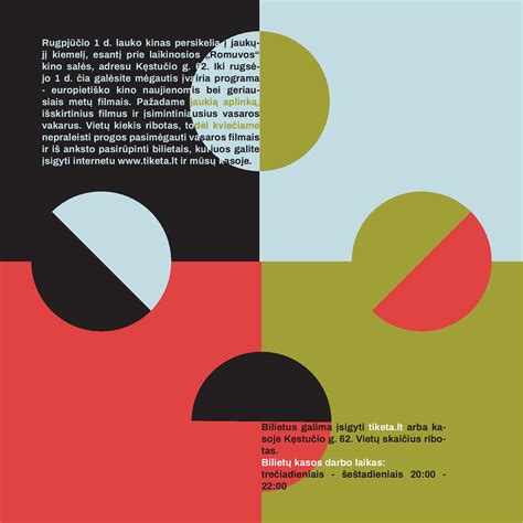 Cinema Booklet On Behance
