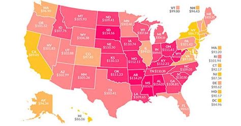 Most Expensive Places In America - States