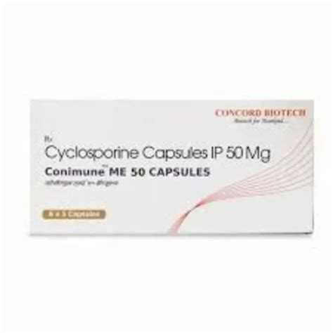 Cyclosporine Capsule 50 Mg at ₹ 150/stripe | Jaripatka | Nagpur | ID ...