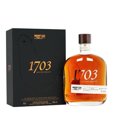 Mount Gay 1703 Master Select Rum 2019 Edition Spirits From The Whisky World UK