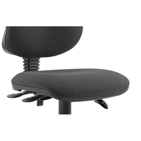 Eclipse Plus III Lever Task Operator Chair Charcoal Without Arms OP000033