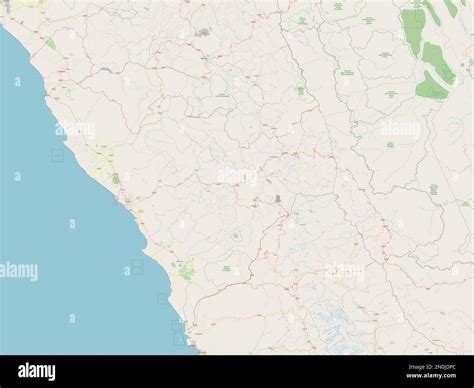 La Libertad Region Of Peru Open Street Map Stock Photo Alamy