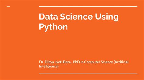 Data Science Using Python Python For Data Science Course For Beginners Lecture 3 Youtube