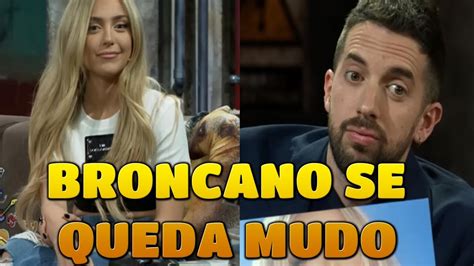 ANA MENA DESCOLOCA A DAVID BRONCANO RESPONDIENDO SOBRE SU VIDA ÍNTIMA