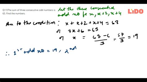 Mathematics Simple Linear Equations Including Word Problems Exercise