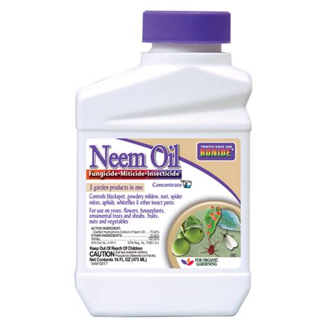 Garden Safe Neem Oil Extract Mixing Directions | Fasci Garden