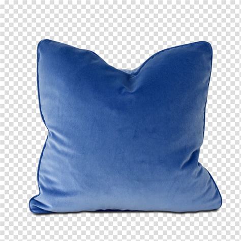 Throw Pillows Cushion Cobalt Blue Pillow Transparent Background Png