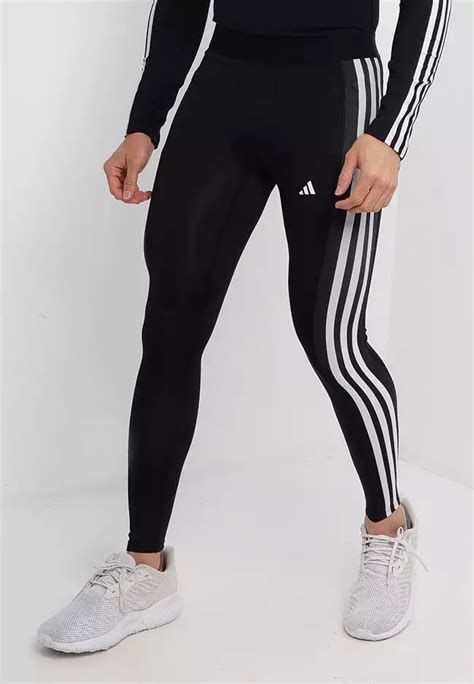 Buy Adidas Techfit 3 Stripes Training Long Running Tights Online