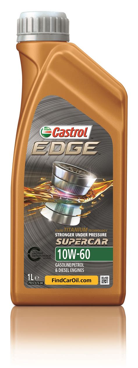 Castrol Edge Supercar 10W 60 Motoröl mit Fluid Titanium 1 Liter ATU