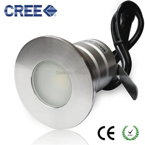 Mini Ip Led Underground Light V V W Cob Waterproof Buried Lamp