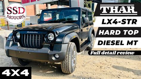 Mahindra Thar Lx 4 Str Hard Top Diesel Mt Thar 2023 New Model Thar