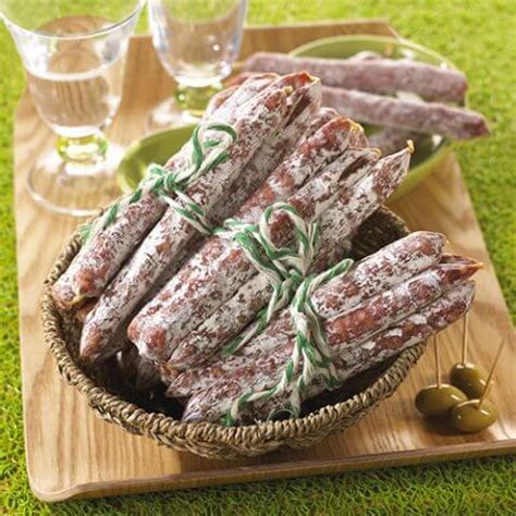 Mini Saucisson Sec Fagot Melli Nancy Metz Valmau Boucherie