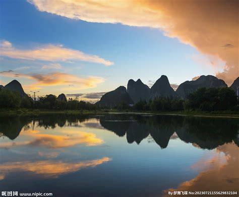 桂林山水风景摄影图 山水风景 自然景观 摄影图库 昵图网nipic