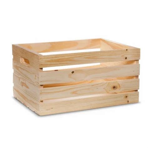 Pine Wood Closed Crate For Packaging At Rs Cubic Feet In Vasai