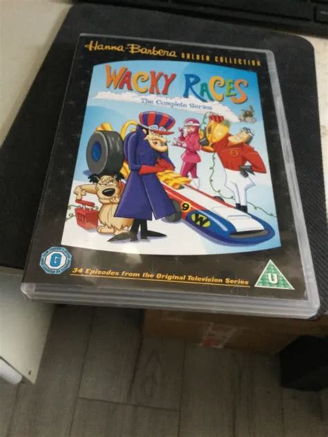 WACKY RACES THE Complete Series Dvd ALL 3 Volumes ALL 34 Episodes REG 2