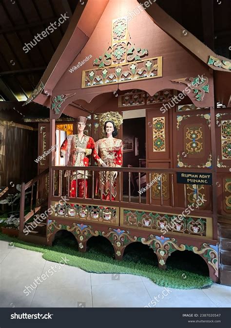 Dioramas Rumah Adat Minang Jatim Park Stock Photo Shutterstock