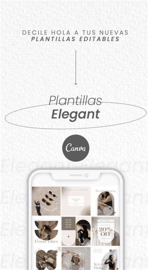 Plantillas Para Instagram Editables En Canva Elegant Marketina