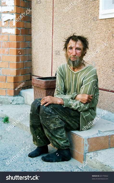 Homeless Man Stock Photo 65175922 Shutterstock