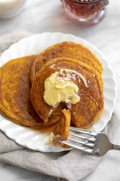 Perfect Gluten Free Pumpkin Pancakes Meaningful Eats