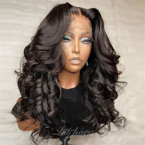 Undetectable Invisible Lace Wig Full Frontal Top Swiss Hd Lace Wig Ln Labhairs®