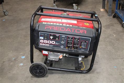 Predator 6500 Watts Gas Powered Portable Generator Property Room