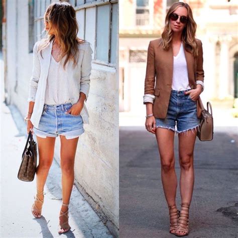 Looks Shorts Jeans Confira Maneiras Estilosas De Usar Shorts Jeans