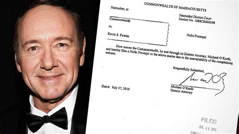 Sexual Assault Charges Against Kevin Spacey Dropped