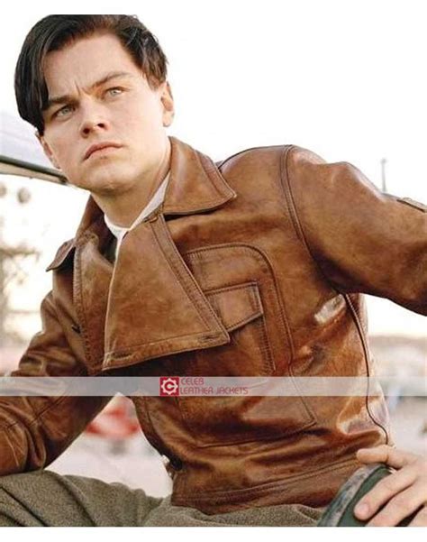 50% Off On Leaonardo Dicaprio Aviator Leather Jacket