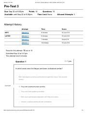 Pre Test 3 World History To 1500 2022FA HIST 011A 101 2 Pdf 9 22 22 3