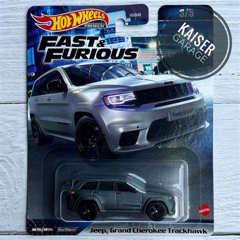 Hot Wheels Premium Fast Furious Jeep Grand Cherokee Trackhawk