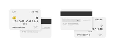 Debit Card Template Vector Images (over 6,600)