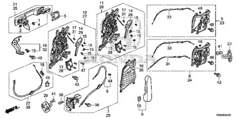 Honda Odysey Door Parts And Diagrams Honda Odyssey Engi