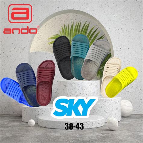 Jual Original Sandal Selop Ando Sky Original Ando Original Sendal