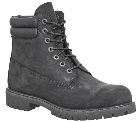 Timberland 6 Inch Double Collar Boots Dark Grey Boots In 2020 Grey