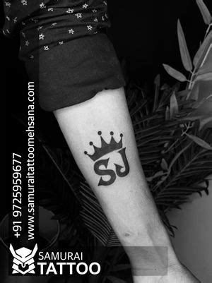 Tattoo uploaded by Vipul Chaudhary • Sj Font tattoo | Sj logo | Sj logo ...