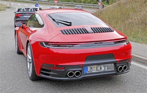 2020 Porsche 911 Revealed By Naked Prototype Looks All Grown Up