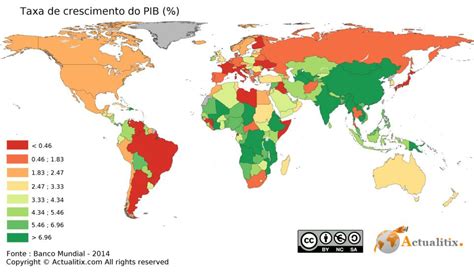 Pib Mapa Mundial