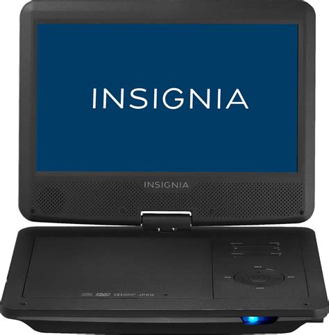 Insignia™ 10" Portable DVD Player with Swivel Screen Black NS-P10DVD18 ...